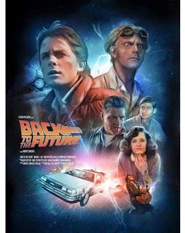 GIF y Cartel de REGRESO AL FUTURO. 