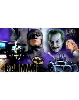 Escena Detrás de las Cámaras de BATMAN de TIM BURTON. 