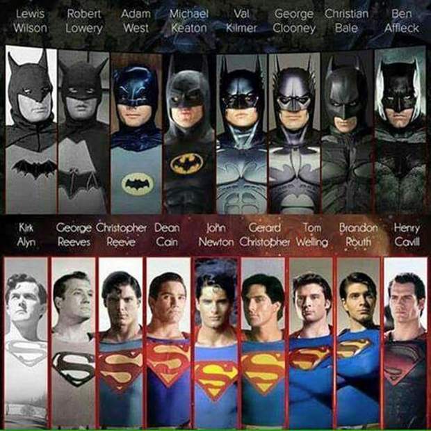BATMAN y SUPERMAN Hasta la Fecha.