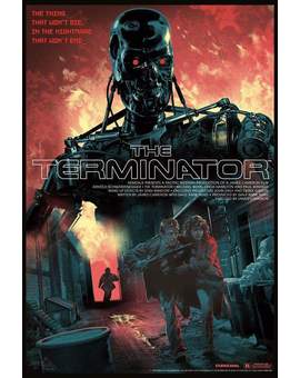 Cartel THE TERMINATOR. 