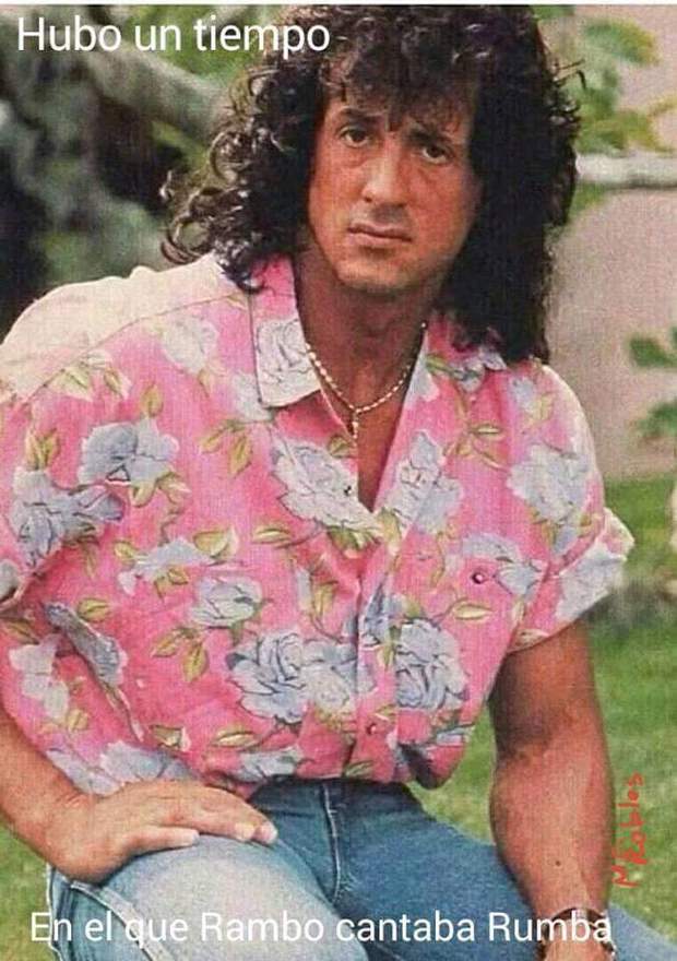 Hubo un tiempo.. En el que RAMBO Bailaba Rumba.