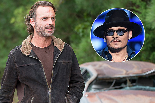 Cameo de Johnny Depp en THE WALKING DEAD. 