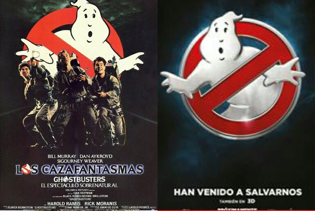 Similitudes en los Trailers de CAZAFANTASMAS 1984 vs 2016.