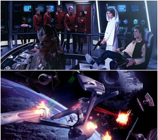 STAR WARS Vs STAR TREK. 