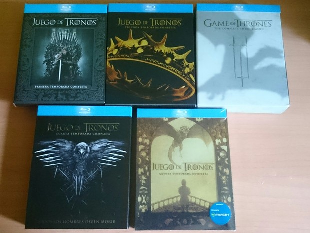 Completando la Serie.. JUEGO DE TRONOS. 