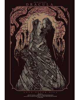 Cartel DRACULA, DE BRAM STOCKER'S. 
