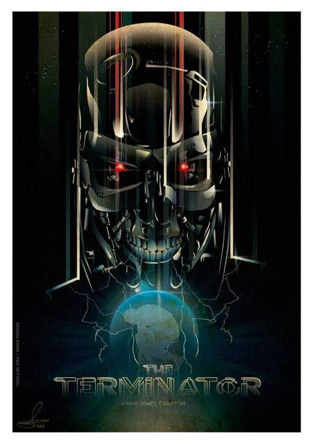 Cartel THE TERMINATOR. 