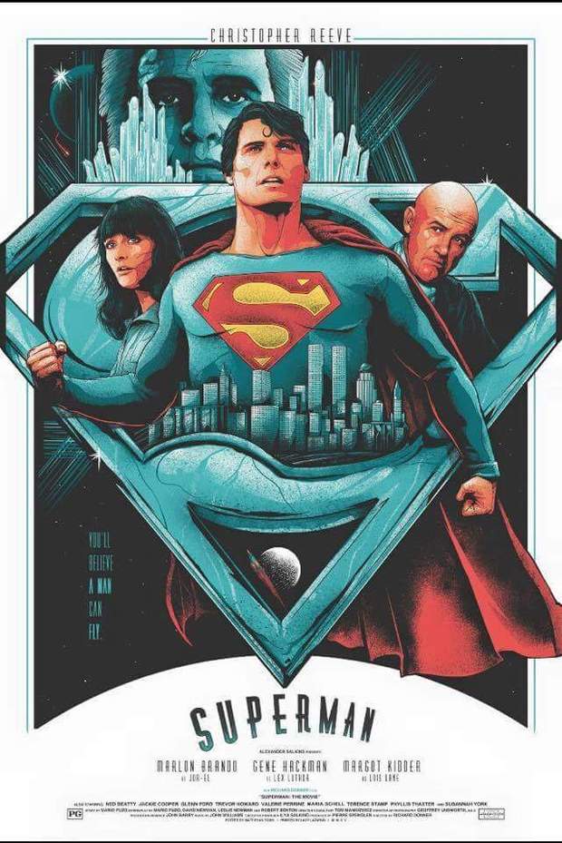 Cartel SUPERMAN. 