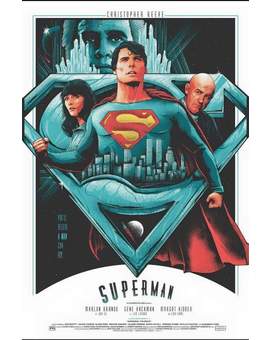 Cartel SUPERMAN. 