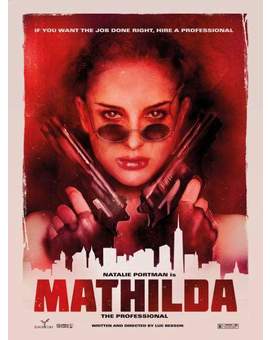 Cartel. MATHILDA con Natalie Portman. 