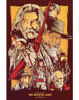 Cartel. LOS ODIOSOS OCHO. 