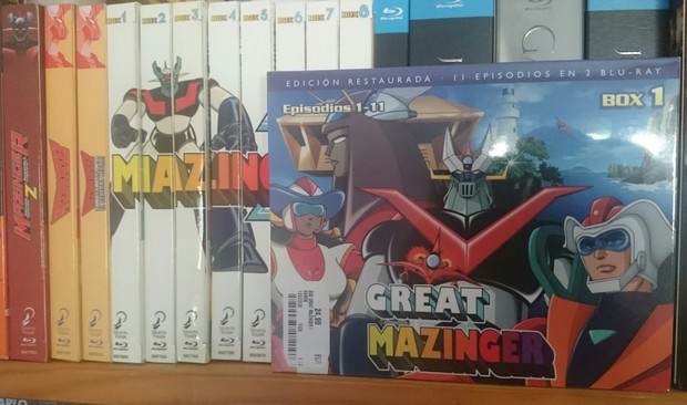 Empezando Nueva Colección : GREAT MAZINGER. 