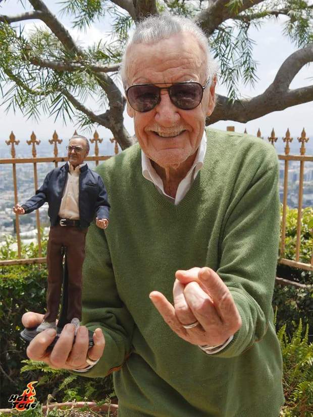 Imagen. Stan Lee ya tiene su propio Hot Toys. 
