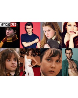 GIF: Personajes de HARRY POTTER Antes y Después. (Lo Mejor el del Final). 