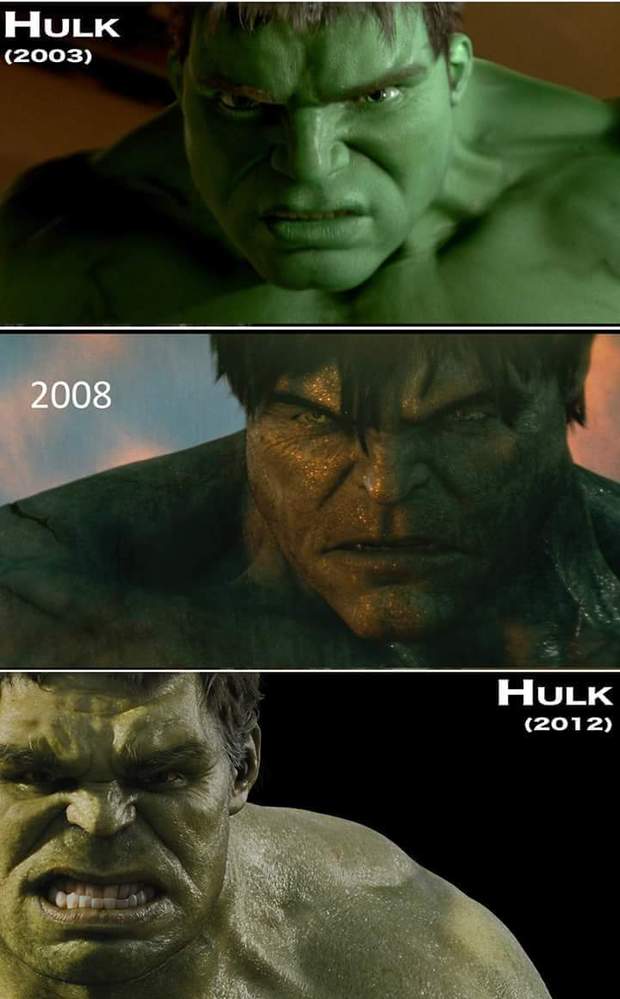Imagen HULK (2003, 2008 y 2012) Cuál es Vuestro Preferido?. 