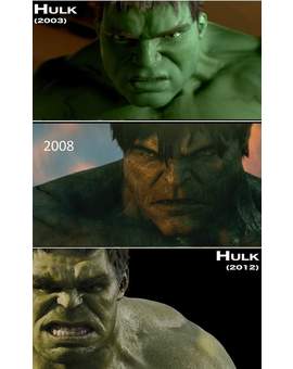 Imagen HULK (2003, 2008 y 2012) Cuál es Vuestro Preferido?. 