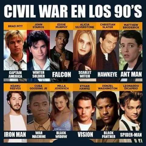 CIVIL WAR. En los 90. 