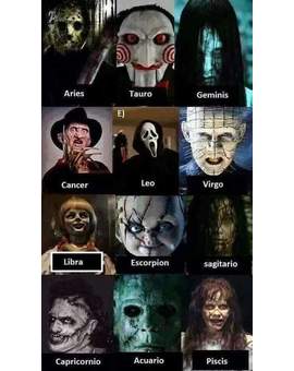 Horóscopo. Qué Asesino Eres? 