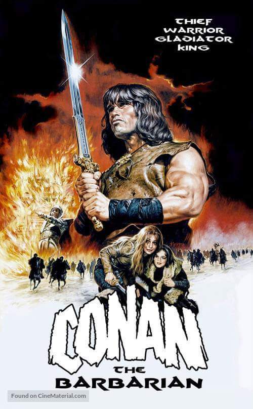 Póster (CONAN, EL BÁRBARO). 