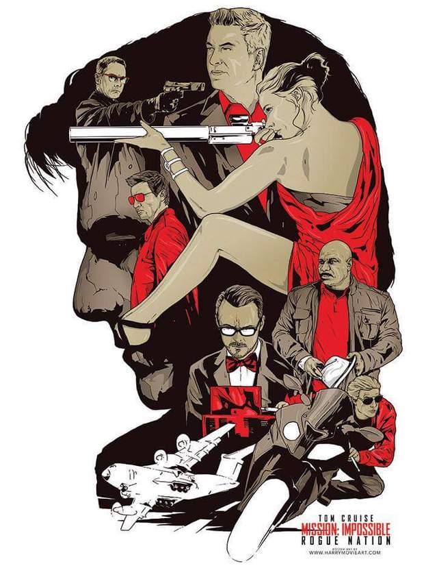 Póster (MISSION IMPOSSIBLE : Nación Secreta). 