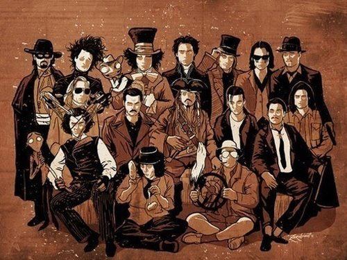 TRIVIAL: Puedes Reconocer la Película de JOHNNY DEPP con una Foto de su Personaje?. 