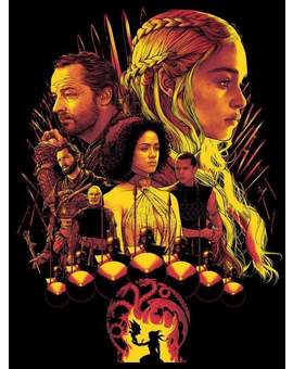 Póster. (JUEGO DE TRONOS). 