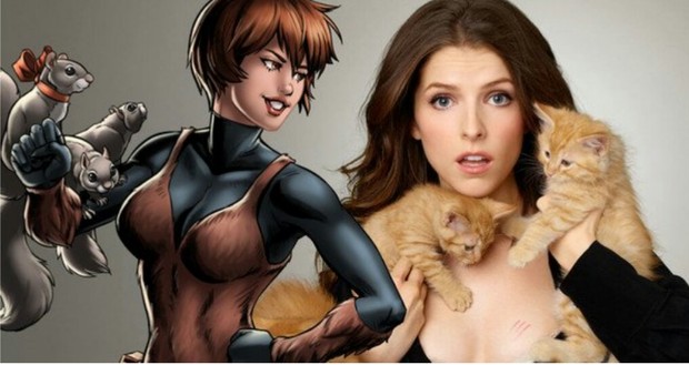 MARVEL: Anna Kendrick Quiere ser La Mujer Ardilla. 