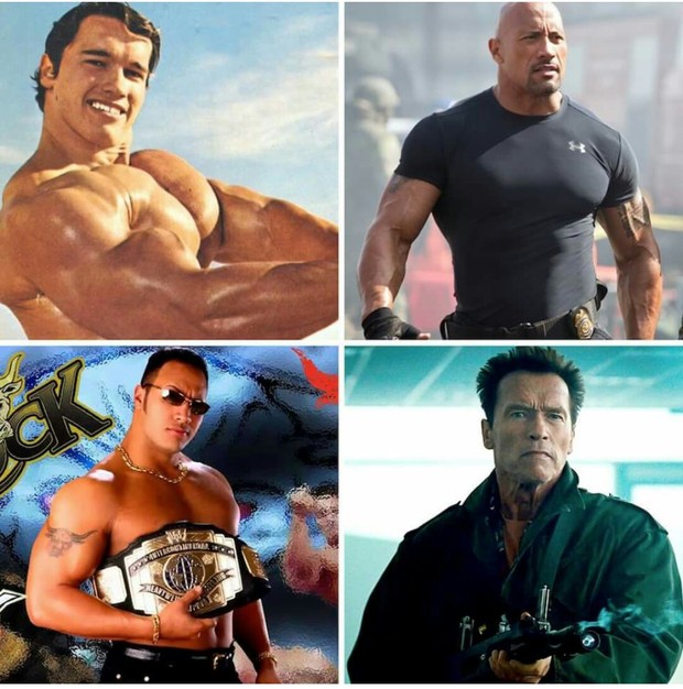 Creéis que es Dwayne Johnson el nuevo Arnold Schwarzenegger? 