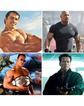 Creéis que es Dwayne Johnson el nuevo Arnold Schwarzenegger? 