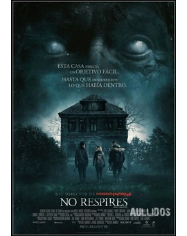 Cartel de (NO RESPIRES) Y Brutal Video de lo Nuevo de Fede Álvarez. 