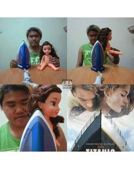 Cómo se hizo la Portada de TITANIC. 