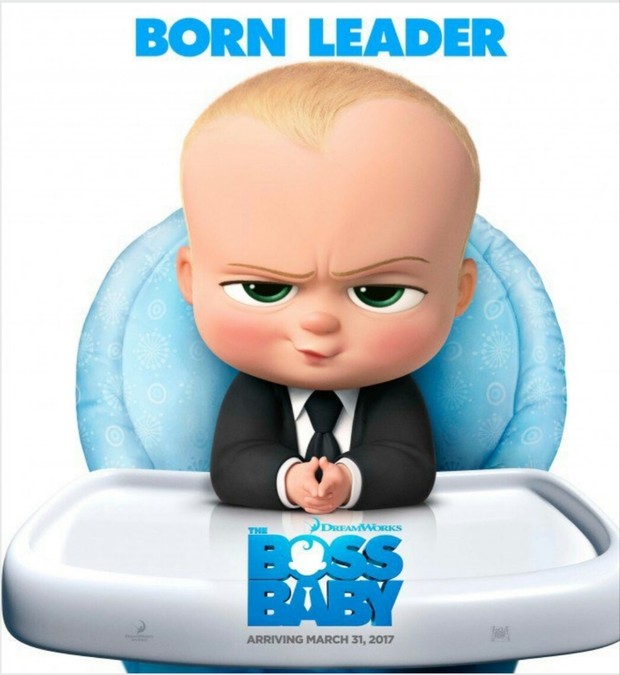 Primer Cartel/Imagen Oficial de THE BOSS BABY, Lo Nuevo de DREAMWORKS. 