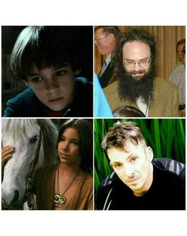 Antes y después de los Protagonistas de LA HISTORIA INTERMINABLE. 