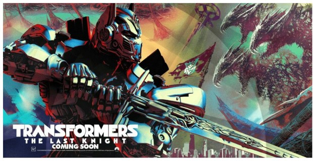 Primer Póster de TRANSFORMERS (The Last Knight). 