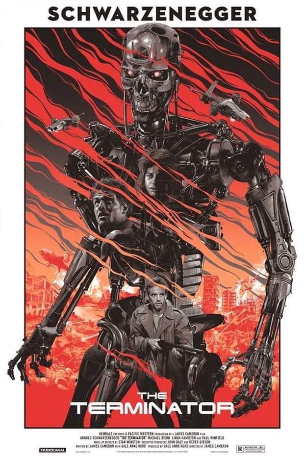 Póster (THE TERMINATOR). 