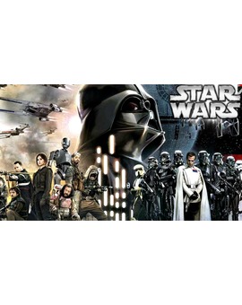 GIF: Cartel en Holograma (STAR WARS - ROGUE ONE) Héroes y Villanos. 