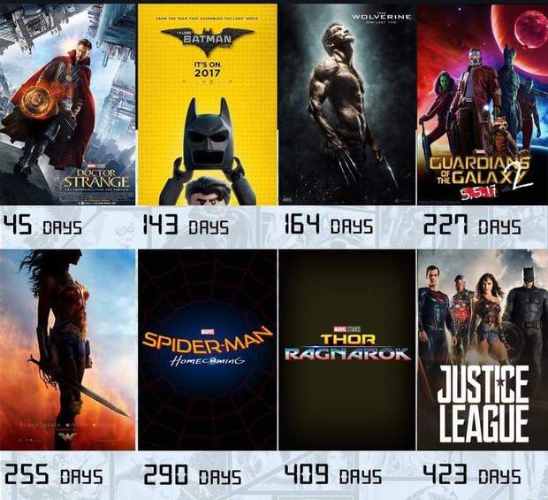 Días que Faltan para su Estreno.. Cual Esperáis más?. 