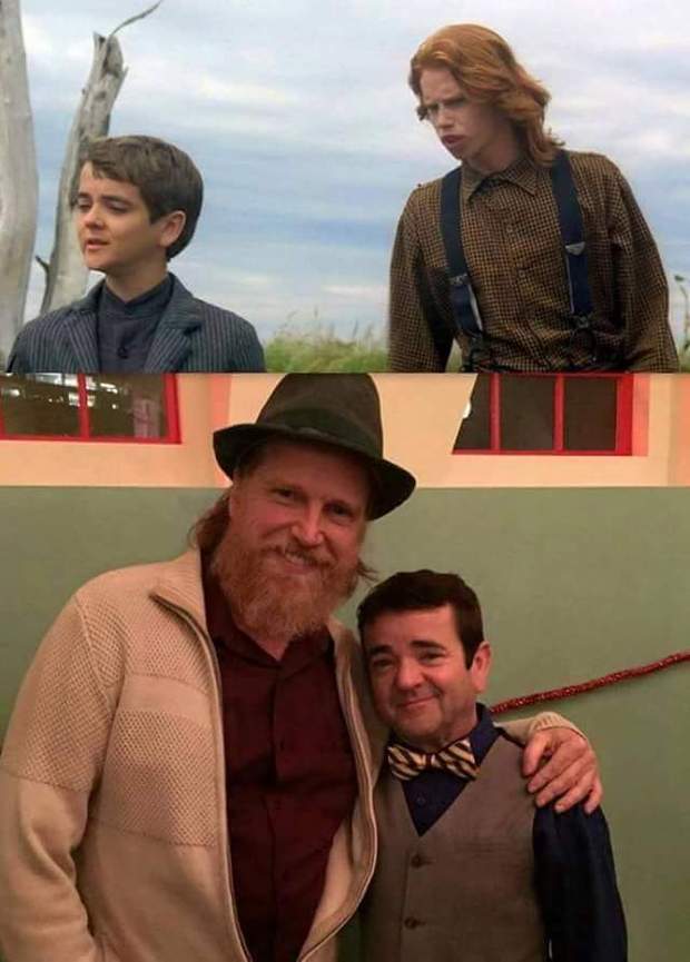 Imagen Antes y Después, (LOS CHICOS DEL MAÍZ). 