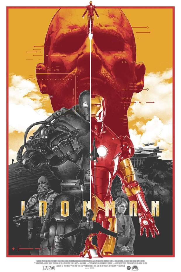 Póster (IRON MAN). 
