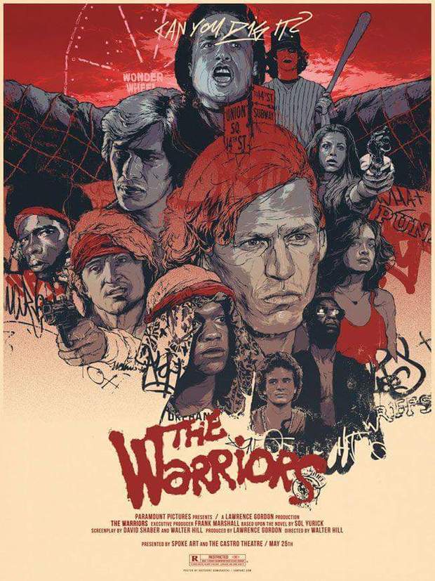Póster (THE WARRIORS). 