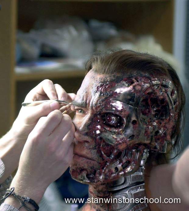 Imagen: (Animatronic de TERMINATOR). 