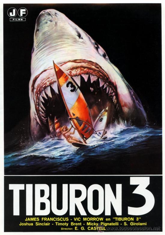 TIBURON 3. (Película Italiana). Os Acordáis de Ésta Película? 