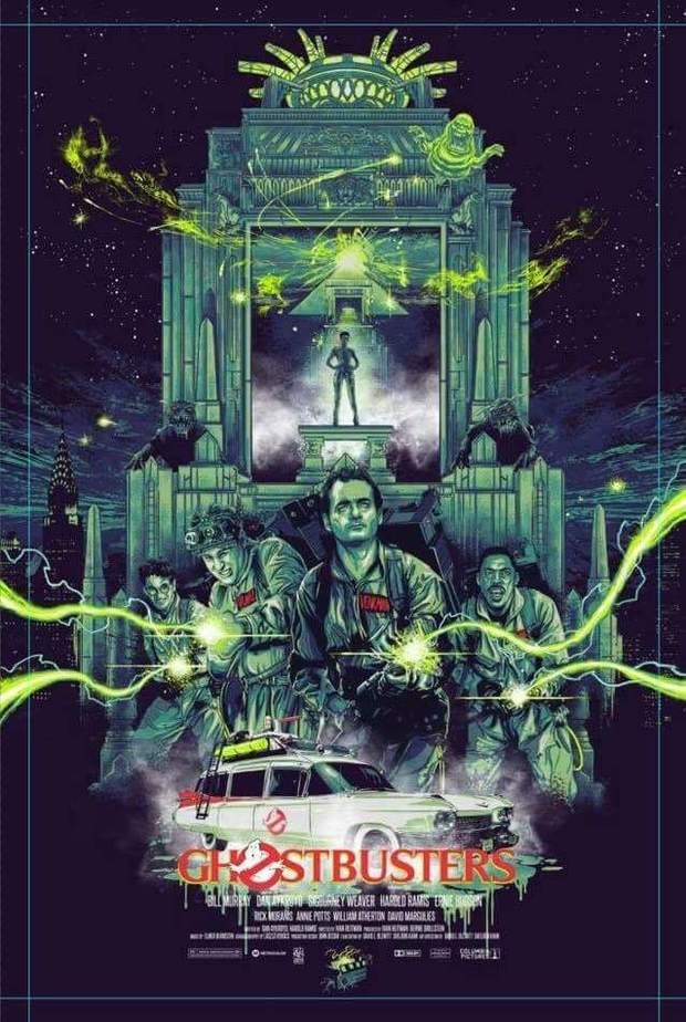 Póster (CAZAFANTASMAS). 