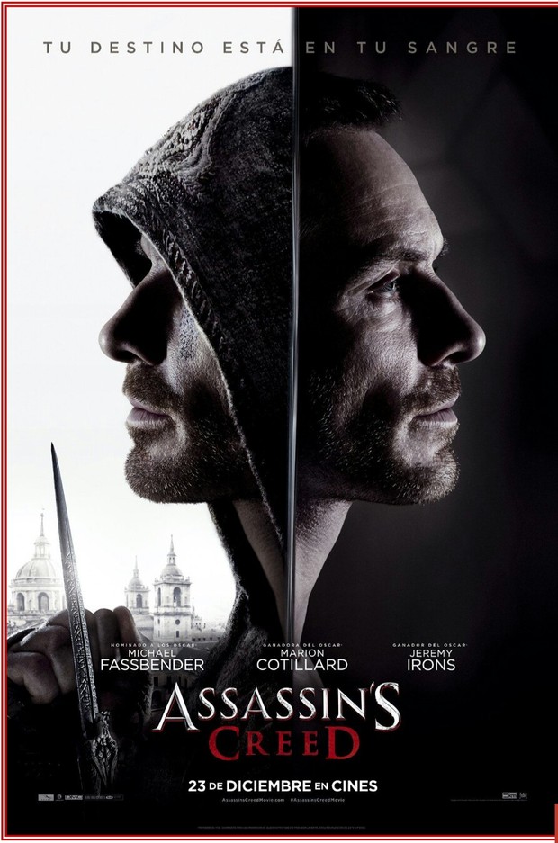 Póster final de (ASSASSIN'S CREED). 