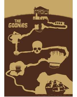 Póster (LOS GOONIES). 