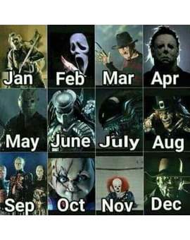 Según tu Mes de Nacimiento tu Asesino en Serie Será? 