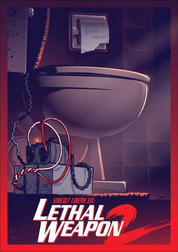 Póster (ARMA LETAL 2). 