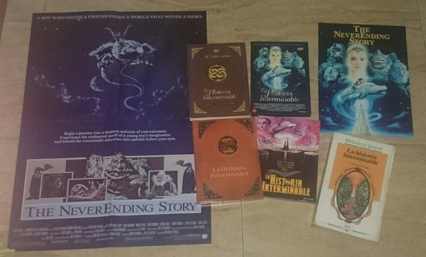 Y Aquí mi Colección de "La Historia Interminable" también. 