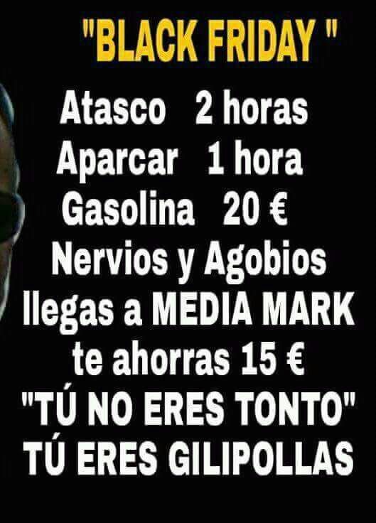 Reflexión :(El Auténtico BLACK FRIDAY). 