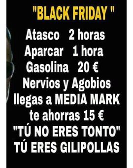 Reflexión :(El Auténtico BLACK FRIDAY). 